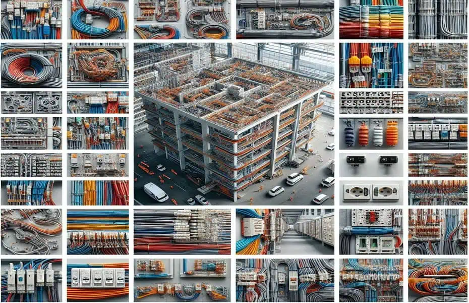 مراحل سیم کشی ساختمان