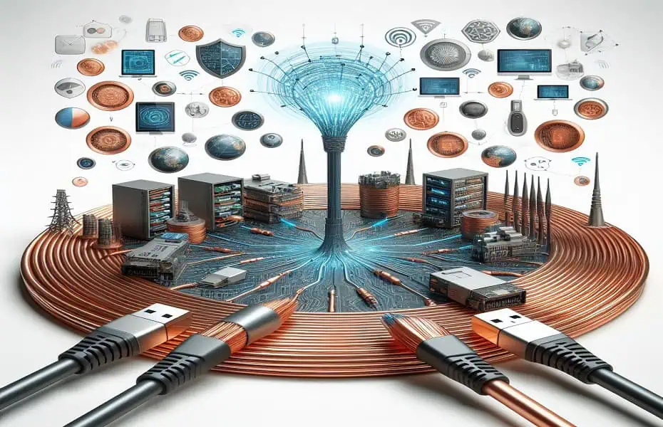 مقایسه کابل های مسی با فناوری های بی سیم در ارتباطات و انتقال داده