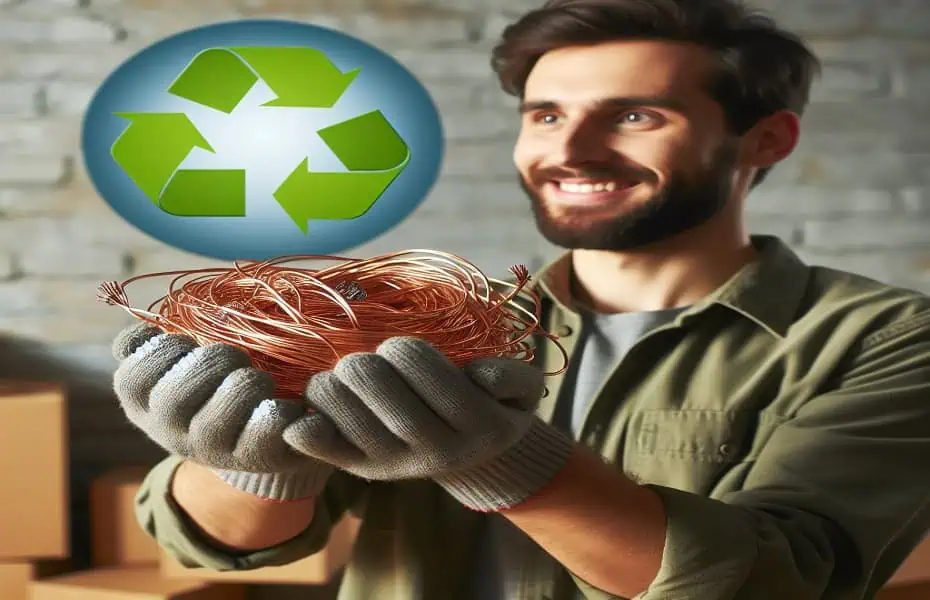 How to recycle and reuse copper wire