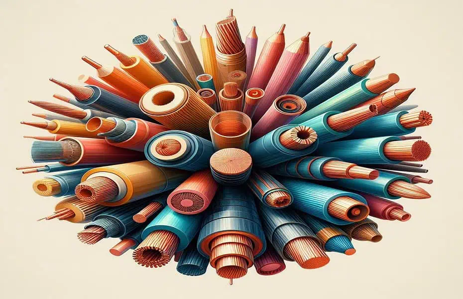 Types of insulation used for copper wire